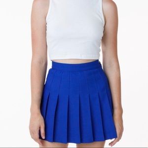 Los Angeles Apparel Mini Tennis Skirt